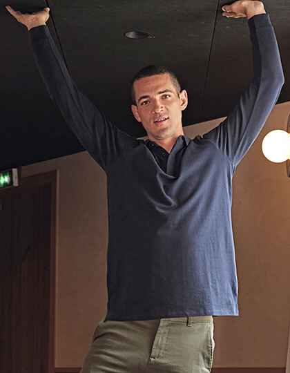NEOBLU 04396 Men´s Long Sleeve Polo Shirt Owen