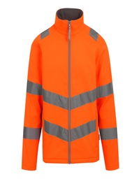 Regatta High Visibility TRA712 Pro Contract Hi-Vis Ablaze 2L Softshell Jacket