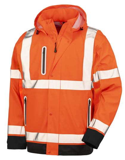 Result Genuine Recycled R507X Heavy Duty Prism PU Safe &amp; Dry Jacket with Recycled Backing