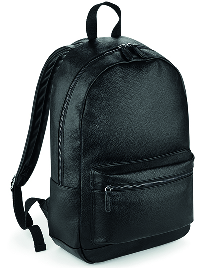 BagBase BG255 Faux Leather Fashion Backpack