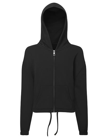 TriDri® TR61B Kids Recycled Cropped Oversize Full-Zip Hoodie