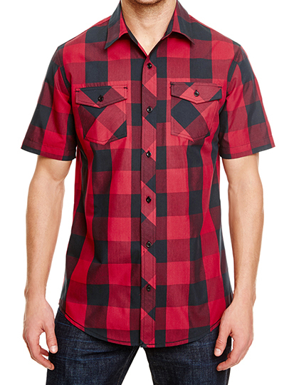 Burnside 9203 Buffalo Plaid Woven Shirt