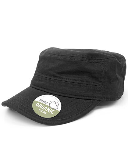 Brain Waves BW7018155 Organic Cotton Army Cap Washed