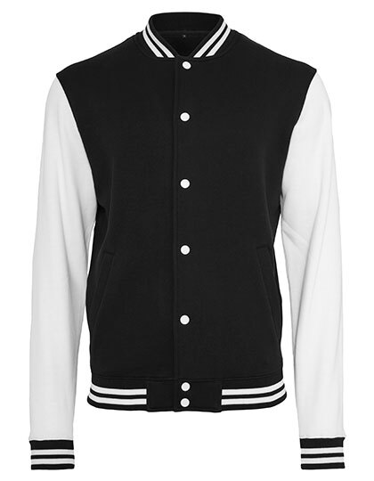 Build Your Brand BY015 Sweat College Jacket