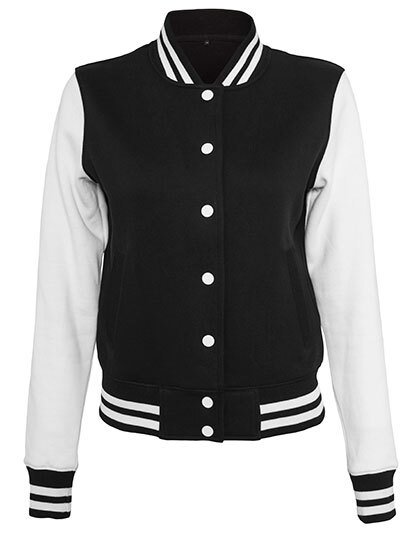 Build Your Brand BY027 Ladies´ Sweat College Jacket