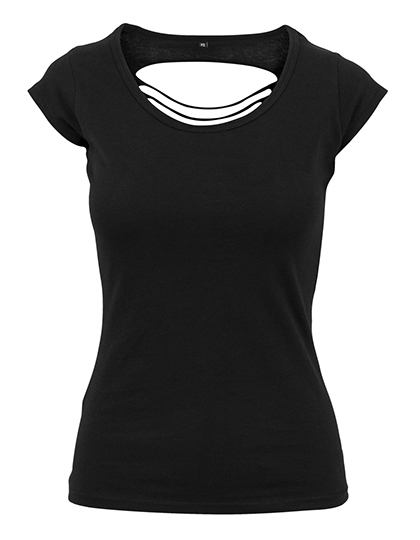 Build Your Brand BY035 Ladies´ Back Cut Tee