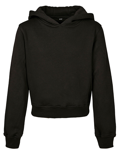 Build Your Brand BY113 Girls Cropped Sweat Hoody