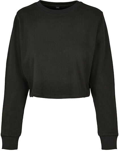 Build Your Brand BY131 Ladies´ Terry Cropped Crew