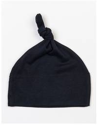 [1000036384] Babybugz BZ15 Baby One Knot Hat (Black)
