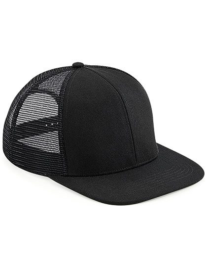 Beechfield B664 Original Flat Peak 6 Panel Trucker Cap