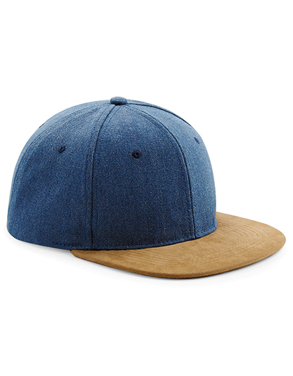 Beechfield B668 Suede Peak Snapback