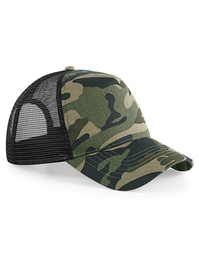 Beechfield B694 Camo Snapback Trucker