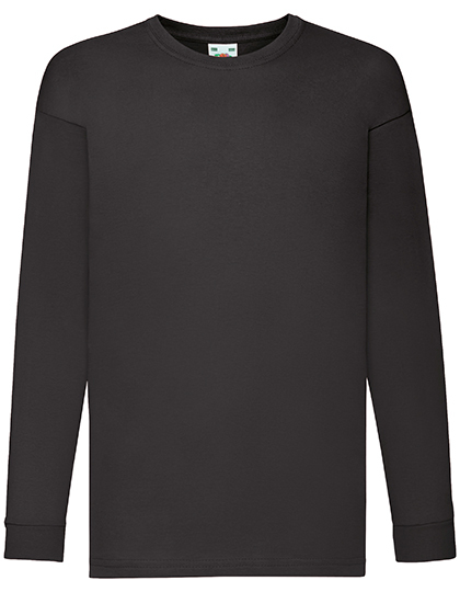 Fruit of the Loom 61-007-0 Kids´ Valueweight Long Sleeve T