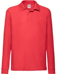Fruit of the Loom 63-201-0 Kids´ Long Sleeve 65/35 Polo