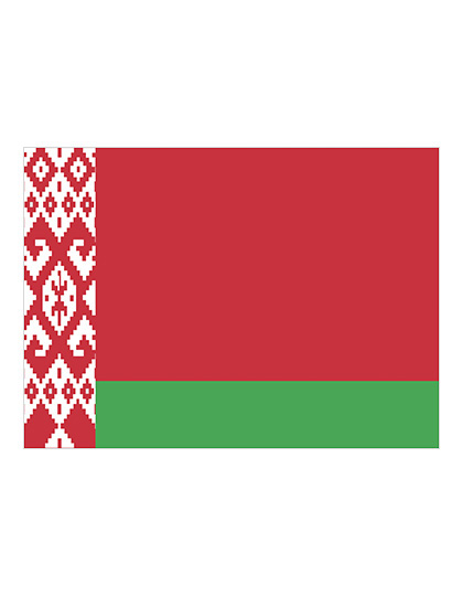 Printwear Fahne Weißrussland