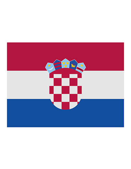 Printwear Fahne Kroatien