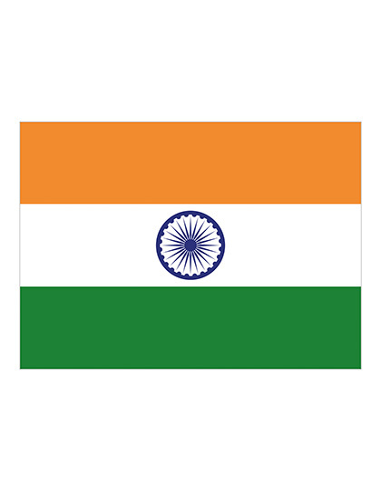 Printwear Fahne Indien