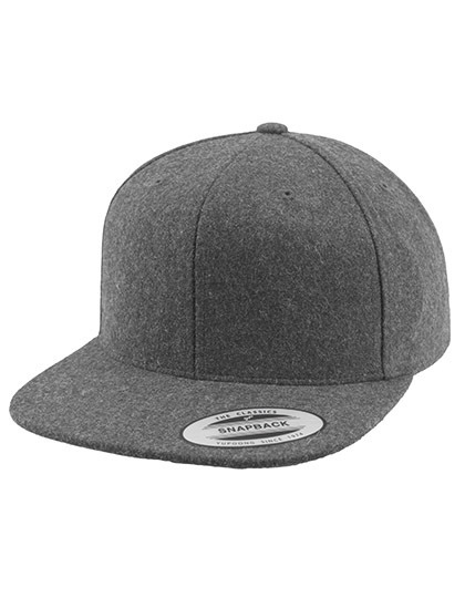 FLEXFIT 6689M Melton Wool Snapback Cap