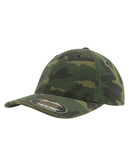 FLEXFIT 6977CA Flexfit Garmet Washed Camo Cap