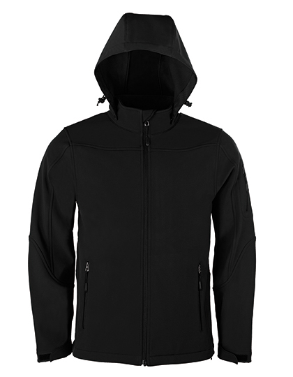 HRM 1101 Men´s Hooded Soft-Shell Jacket