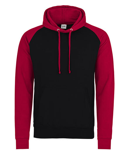 Just Hoods JH009 Baseball Hoodie