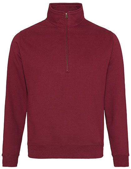 Just Hoods JH046 Sophomore 1/4 Zip Sweat