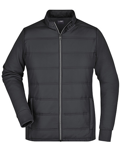 James&amp;Nicholson JN1123 Ladies´ Hybrid Sweat Jacket