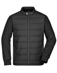 James&Nicholson JN1124 Men´s Hybrid Sweat Jacket