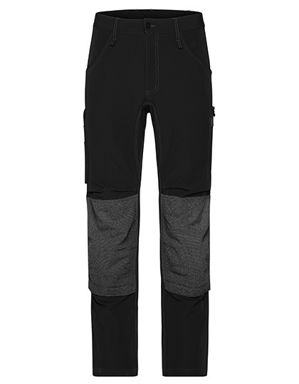 James&amp;Nicholson JN1813 Workwear Pants 4-Way Stretch Slim Line