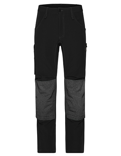 James&amp;Nicholson JN1813 Workwear Pants 4-Way Stretch Slim Line