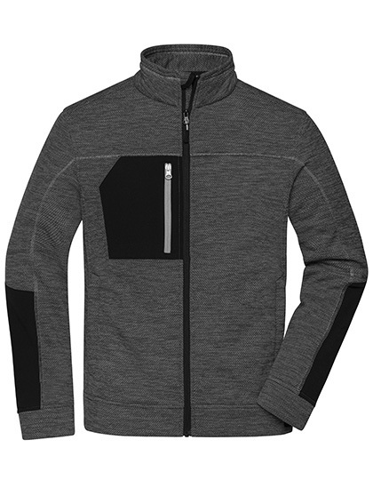 James&amp;Nicholson JN1818 Men´s Structure Fleece Jacket