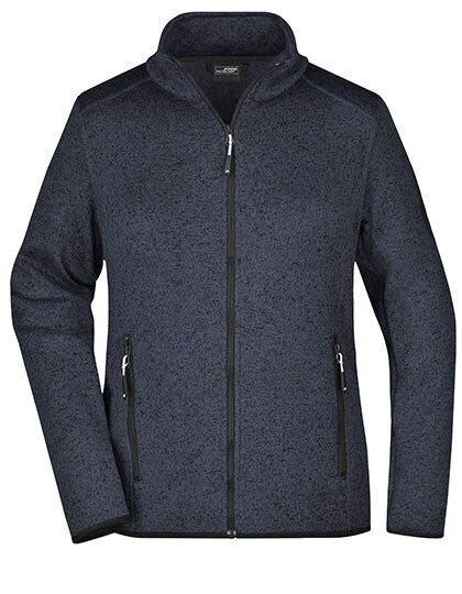 James&amp;Nicholson JN761 Ladies´ Knitted Fleece Jacket
