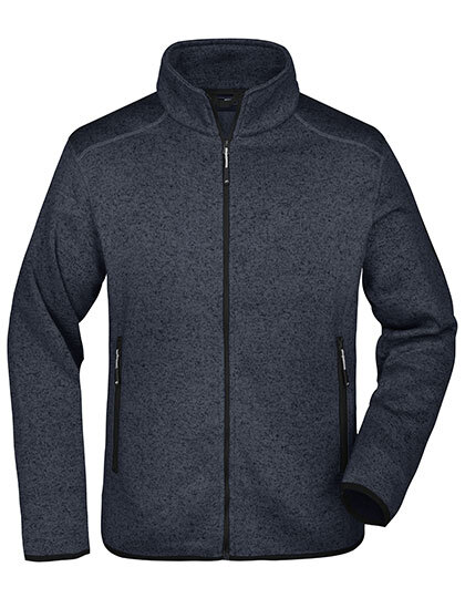 James&amp;Nicholson JN762 Men´s Knitted Fleece Jacket
