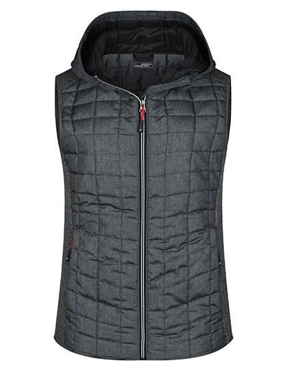 James&amp;Nicholson JN767 Ladies´ Knitted Hybrid Vest