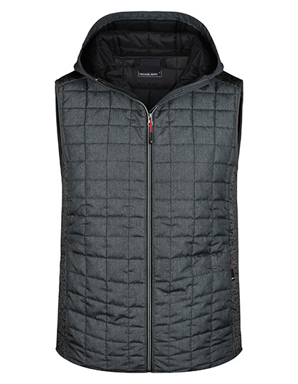 James&amp;Nicholson JN768 Men´s Knitted Hybrid Vest