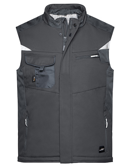 James&amp;Nicholson JN825 Craftsmen Softshell Vest -STRONG-
