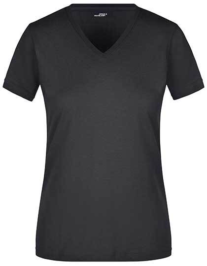 James&amp;Nicholson JN972 Ladies´ Slim Fit V-T