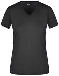James&Nicholson JN972 Ladies´ Slim Fit V-T