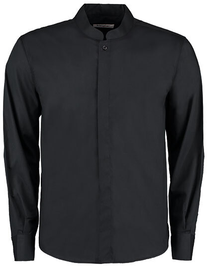 Bargear KK123 Men´s Tailored Fit Mandarin Collar Shirt Long Sleeve