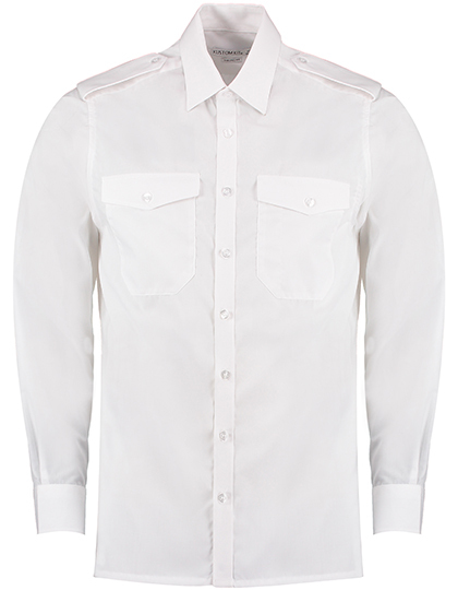 Kustom Kit KK134 Men´s Tailored Fit Pilot Shirt Long Sleeve