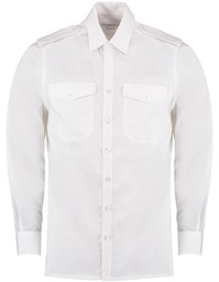 Kustom Kit KK134 Men´s Tailored Fit Pilot Shirt Long Sleeve