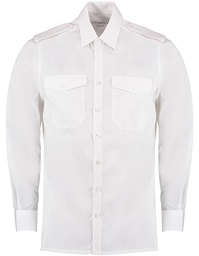 Kustom Kit KK134 Men´s Tailored Fit Pilot Shirt Long Sleeve