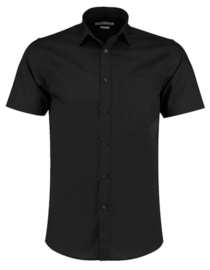 Kustom Kit KK141 Men´s Tailored Fit Poplin Shirt Short Sleeve