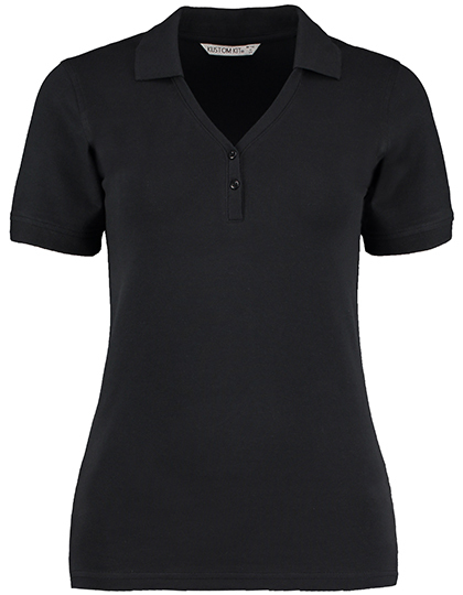Kustom Kit KK732 Regular Fit Comfortec® V Neck Polo