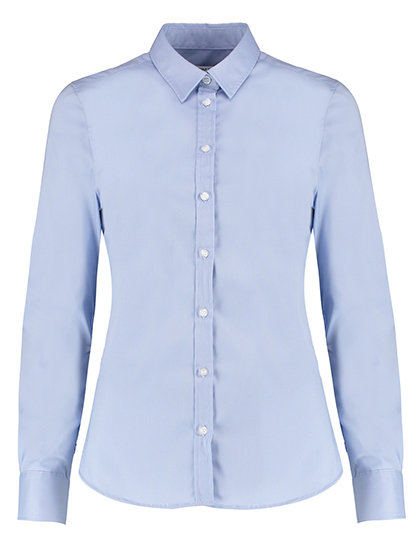 Kustom Kit KK782 Women´s Tailored Fit Stretch Oxford Shirt Long Sleeve
