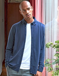 Kustom Kit KK143 Tailored Fit Superwash® 60º Pique Shirt Long Sleeve