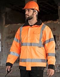 Korntex KXRLJ Hi-Vis Light Rain Jacket Kaunas