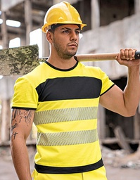 Korntex EOST EOS Hi-Vis Workwear T-Shirt With Printing Area