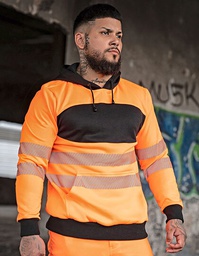 Korntex EOSHO EOS Hi-Vis Workwear Hoody With Printing Area