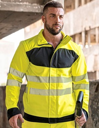 Korntex EOSSJ EOS Hi-Vis Workwear Softshell Jacket With Printing Area